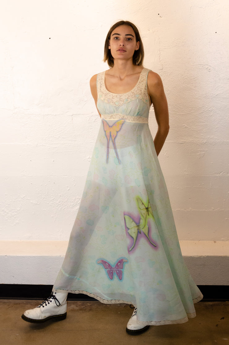 sold Luna Moth Long Dress