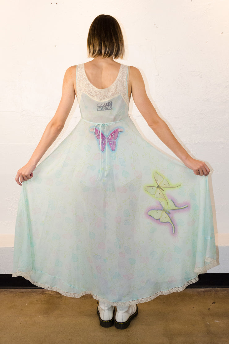 sold Luna Moth Long Dress